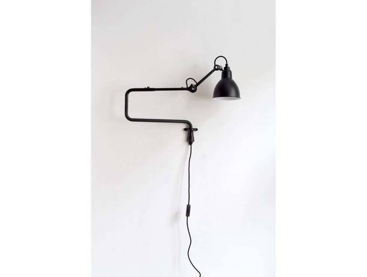 Lampe Gras 303 Wandleuchte, schwarz - DCW - Wohnzimmer - Metall