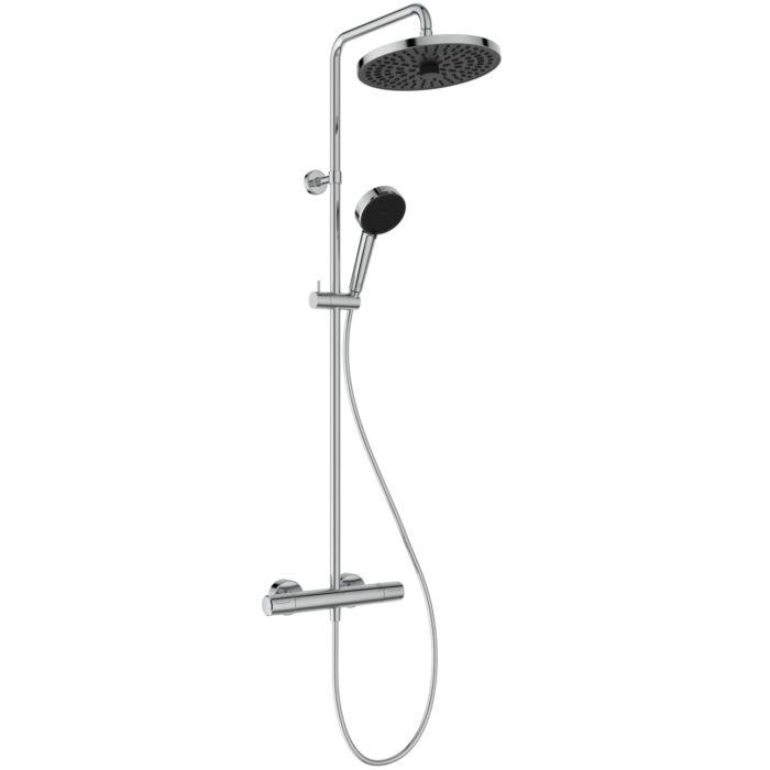 Ideal Standard Ceratherm T25+ Duschsystem A7210AA mit Thermostat, chrom