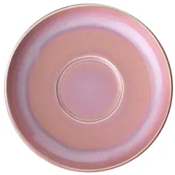 KAFFEEUNTERTASSE Perlemor Coral rosa ø 16,1 cm