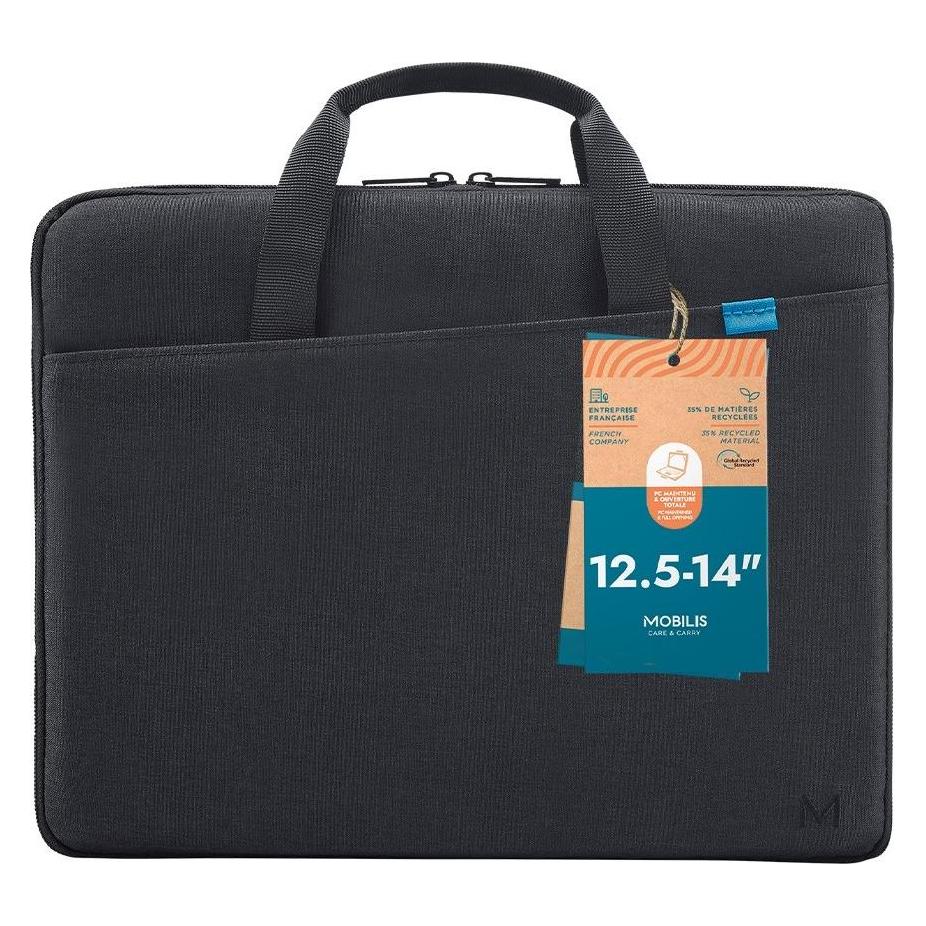 Mobilis TRENDY SLEEVE 12.5-14IN BLACK - 35 RECYCLED (14", Universal) (025026)