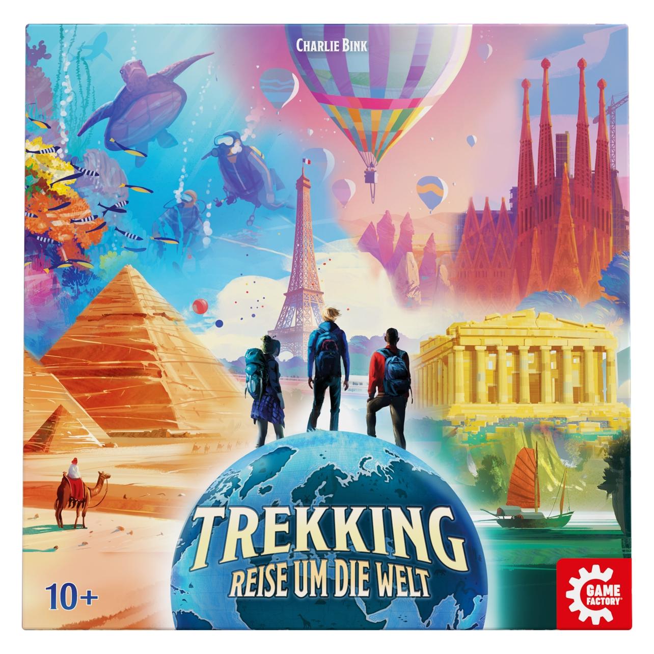 Game Factory Trekking - Reise um die Welt (d) (Deutsch, 2 - 5 Spieler) (GTIN7640142763888)