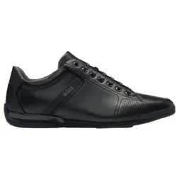 BOSS für Herren. 50498282 Saturn Lederschuhe schwarz (40), Wohnung, Schnürsenkel, Lässig