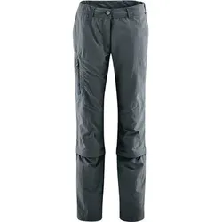 MAIER SPORTS Damen Hose Fulda (kurz), Größe 24 in Grau Grau