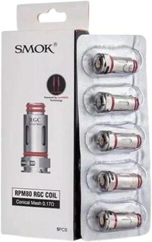 Smok Rpm80 Rgc Coil Resistenze Ricambio - 5 Pezzi