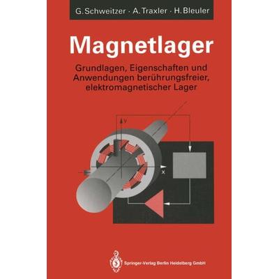 Magnetlager, Taschenbuch von Gerhard Schweitzer,Alfons Traxler,Hannes Bleuler, Springer Berlin, 978-3-662-08449-6