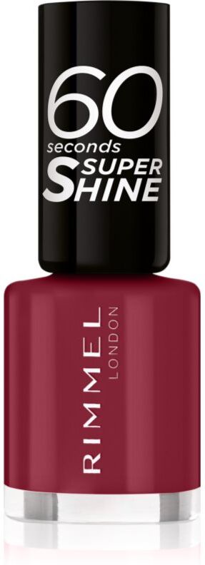 Rimmel 60 Seconds Super Shine nail polish shade 710 Oh My Cherry 8 ml