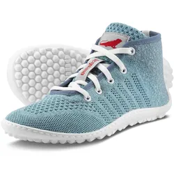 leguano go: seablue Barfußschuhe Sneaker- Gr. 43