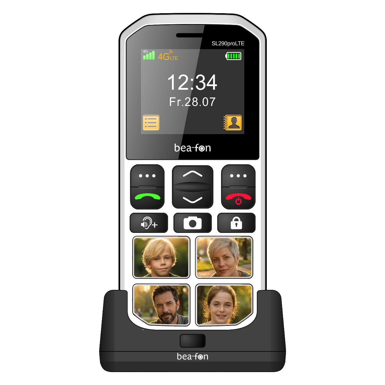 Bea-Fon SL290Pro LTE schwarz-weiss (2") (SL290PROLTE_EU003BW)
