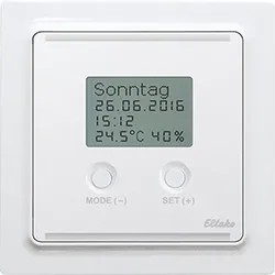 Eltako Bus-Uhren-Thermo-Hygrostat BUTH55ED/12VDC-pg