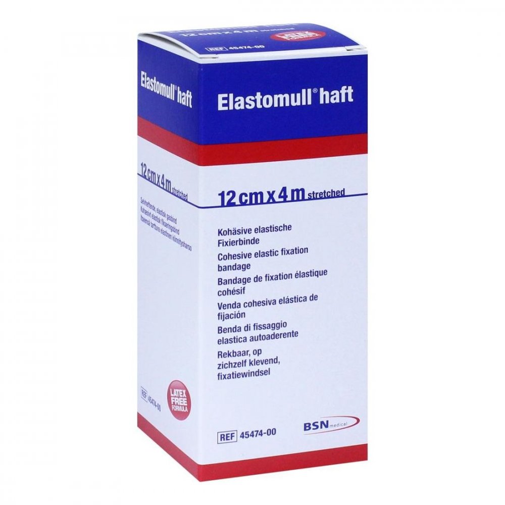 BSN medical GmbH Elastomull haft 12 cmx4 m Fixierbinde 02507074