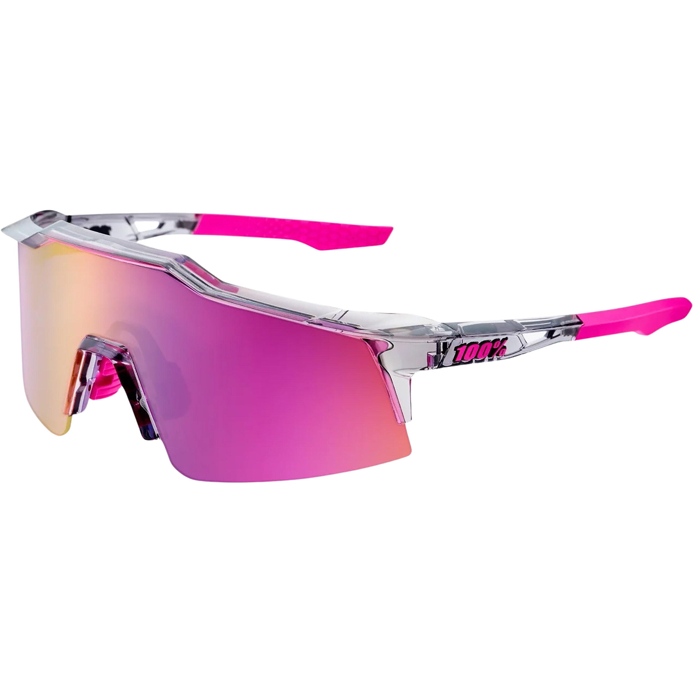 100% Speedcraft SL Mirror Sportbrille Sportbrillen & Sportsonnenbrillen grau Trailrunning | Mountainbike | Rennrad
