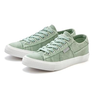 Sneaker ELBSAND "Schnürschuh, Stoffschuhe, Textilschuhe, Turnschuh, Freizeitschuh", Damen, Gr. 41, grün (mintgrün), Obermaterial: 100% Textilmaterial. Decksohle: 100% Textilmaterial. Futter: 100% Textilmaterial. Laufsohle: 100% Synthetik, unifarben,...