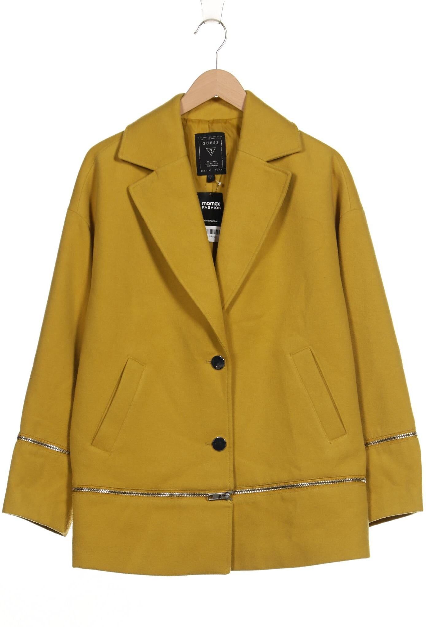 Guess Damen Mantel, Gelb, Gr. S, kein / Etikett - Second Hand