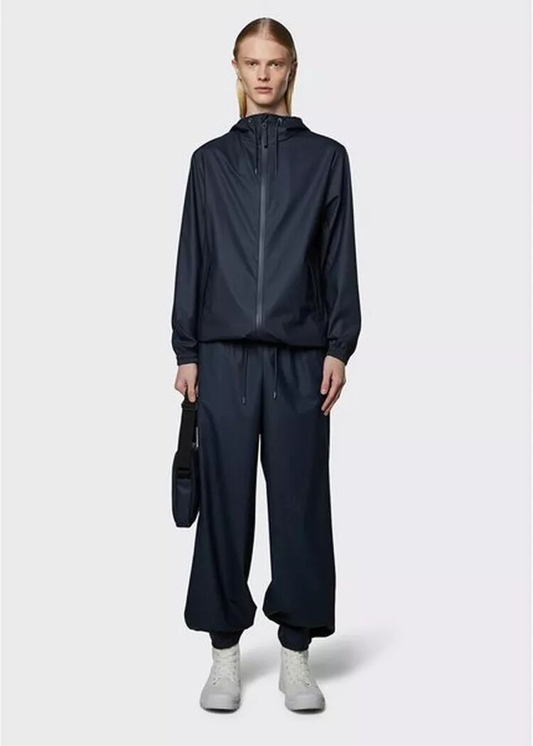 RAINS - Windjacke mit Kapuze, für Herren, Marine, Größe M