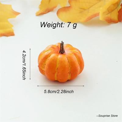 Uplift Picks Pink Green Foam Pumpkins For Elegant Autumn Halloween Tabletop Decorative Displays b