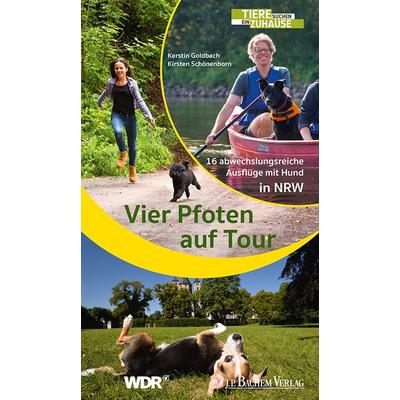 Vier Pfoten auf Tour, Taschenbuch von Kerstin Goldbach,Kirsten Schönenborn, J.P. Bachem Verlag, 978-3-7616-3157-7