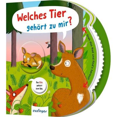Dreh das Rad und find´s heraus!: Welches Tier gehört zu mir?, Gebundene Ausgabe von Anja Kiel, Esslinger in der Thienemann-Esslinger Verlag GmbH,