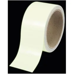 Toolcraft, Klebeband, Klebeband, phosphoreszierend (25 mm)
