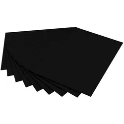 folia Tonpapier DIN A3 130 g/m2 schwarz