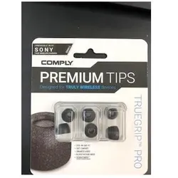 Comply TrueGrip Pro (Sony WF-1000XM5, Sony WH-1000XM4), Kopfhörer Ersatzteile, Schwarz
