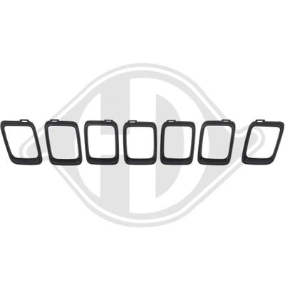 DIEDERICHS Zier-/Schutzleiste, Kühlergitter 2680141 für Chrysler