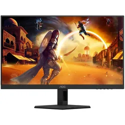AOC 24G4HRE (1920 x 1080 Pixel, 23.80"), Monitor, Schwarz, Rot