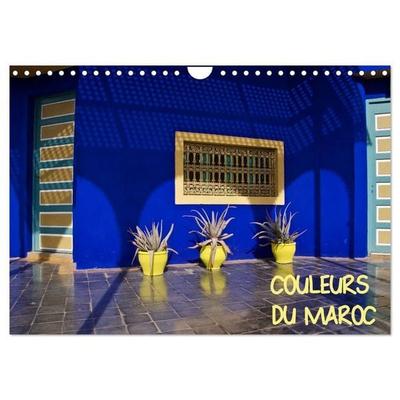 COULEURS DU MAROC (Calendrier mural 2027 DIN A4 vertical), CALVENDO calendrier mensuel