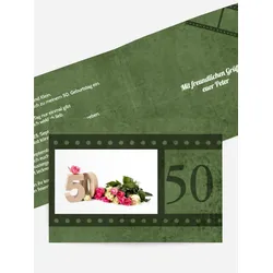 Geburtstagseinladung selbst gestalten mit Spruch und Fotos im Onlinedesigner bei Meine-Kartenmanufaktur.de