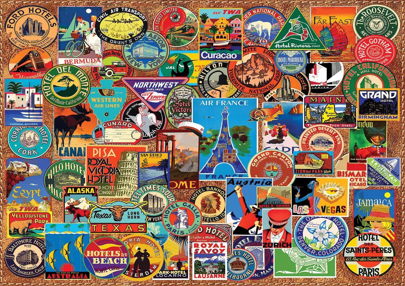 ART PUZZLE Wereldreiziger Puzzel, 1500 stukjes
