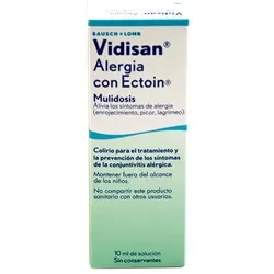 Vidisan Allergy With Ectoin 10ml