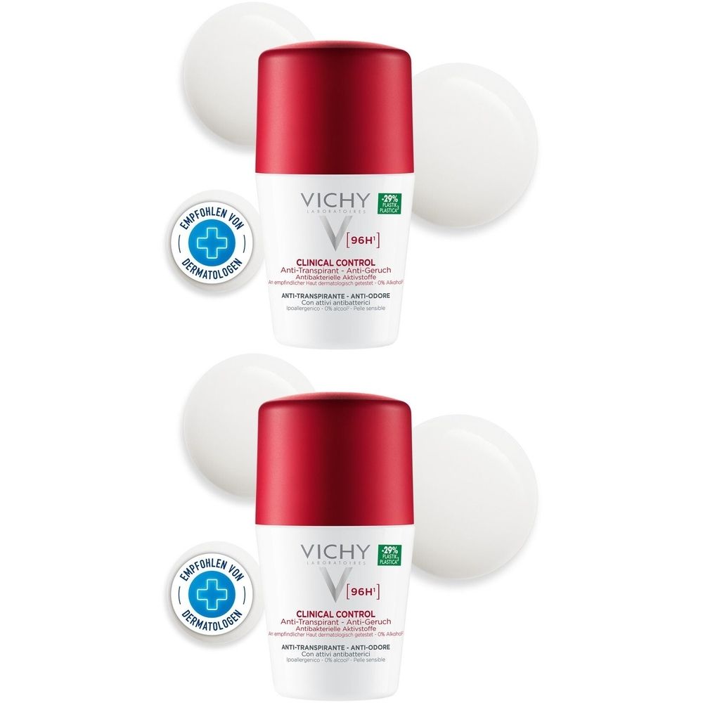 Vichy DEO Clin Cont96H ROL x2 2x50 ml Creme