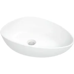 Deante, Waschbecken, Aufsatzwaschbecken aus Keramik