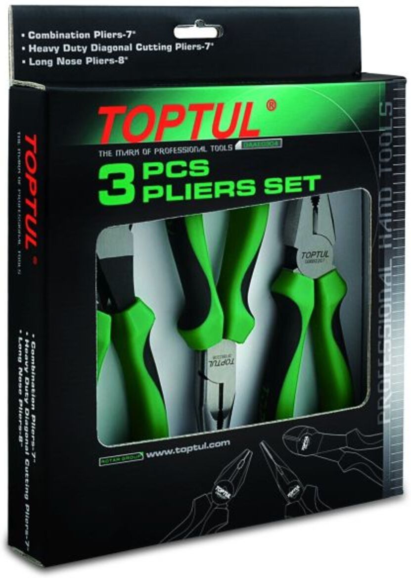 Toptul Set di pinze per miscelazione GAAE0304