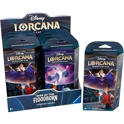 Disney - Lorcana - Display mit 8 Starter Decks - UK (Englisch, Deck)