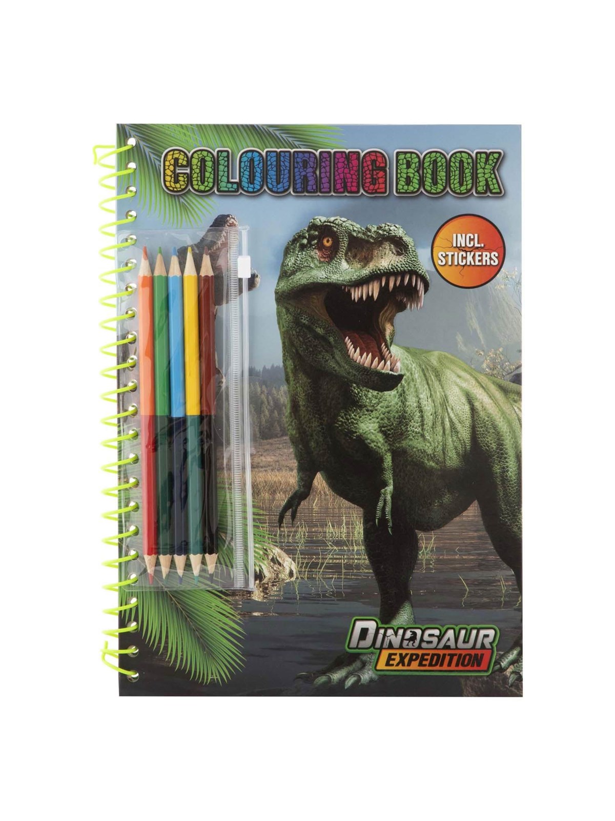 Legind Dino Coloring Book with Pencils