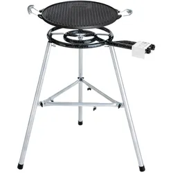 Paella World Paella-Grill-Set 1 inkl. Grillplatte aus Gusseisen