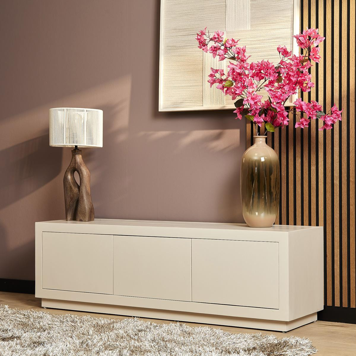 StarFurn Tv-meubel Brussel Zand Scandinavian Breedte: 150 cm