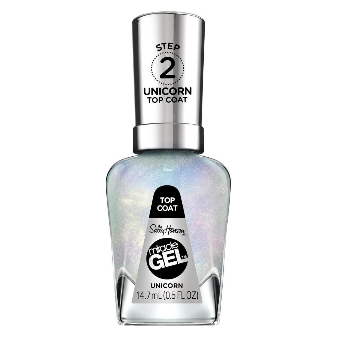 Sally Hansen Miracle Gel Nail Polish Nail Top 106 15Ml (Transparent, Gel-Effekt Nagellack, Top Coat) (39937340)