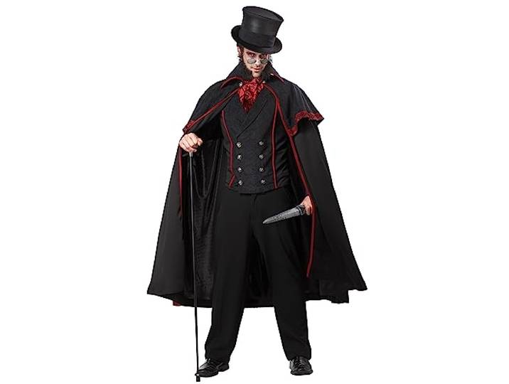 California Costumes Jack The Ripper kostuum voor volwassenen, meerkleurig, medium, Meerkleurig, M