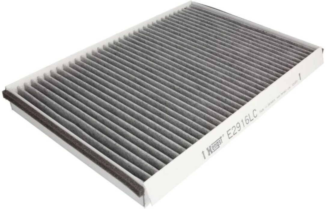 Innenraumluftfilter mit Aktivkohle HENGST Filtration E2916LC