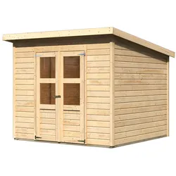 Karibu Eco Gartenhaus Merseburg 4 - 14mm-212 x 214cm
