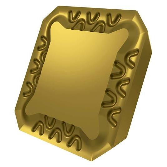 Pramet Frswendeschneidplatte ISO SEER 1203AFEN:M8340 Tiefe 6,5mm PVD beschichtet Gold - VPE: 10 (SEER 1203AFEN:M8340)