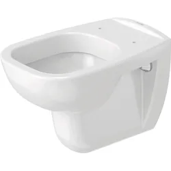 Duravit D-Code Wand-WC, Tiefspüler, 355 × 545 × 355 mm, 2535090000, Farbe: Weiß Hochglanz