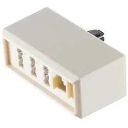 TAE F-Stecker / NFF + Western-Buchse 6/4