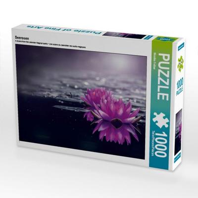 CALVENDO Puzzle Seerosen | 1000 Teile Lege-Größe 64x48cm Foto-Puzzle für glückliche Stunden