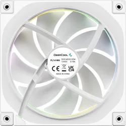 Deepcool FL14 (140 mm, 1x), PC Lüfter, Weiss