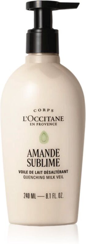 L’Occitane Amande Sublime Quenching Milk Veil lait corporel hydratant 240 ml