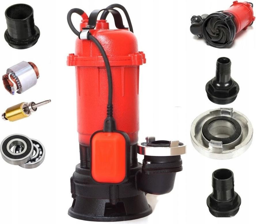 Azaris Dompelpomp voor septic tanks met waterafscheider en drijver 7778