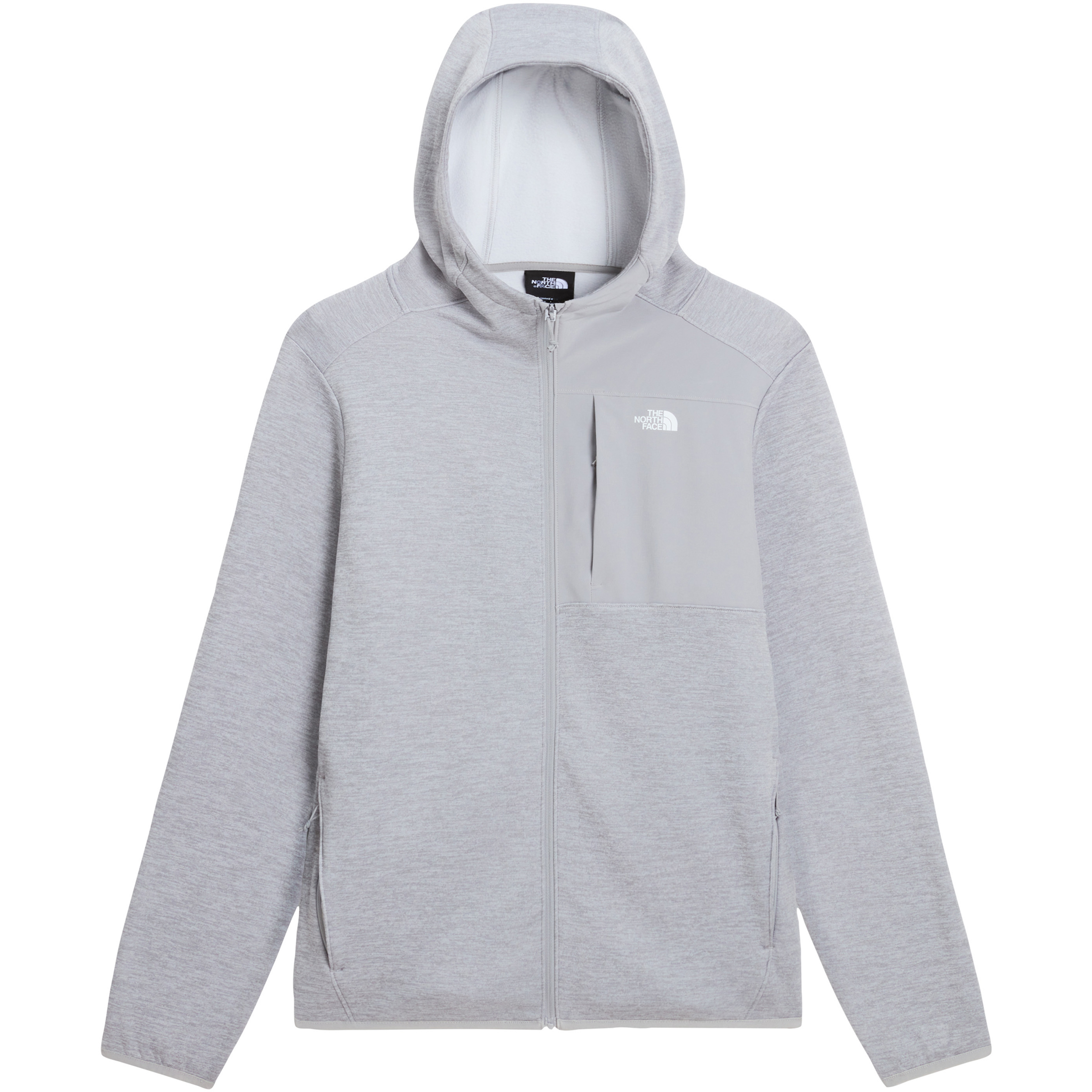 The North Face Performance Fleece Herren Fleecejacke grau Größe S Trekking Schnell trocknend
