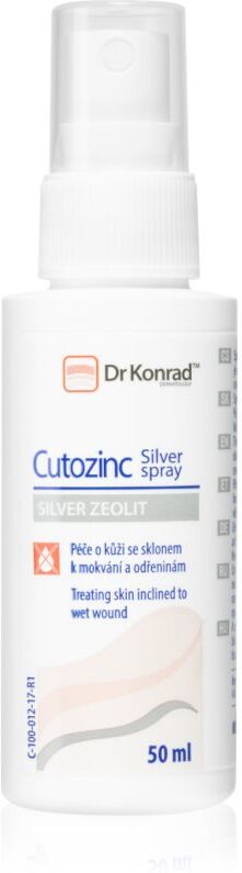 Dr Konrad Cutozinc Silver Spray spray pour peaux irritées 50 ml
